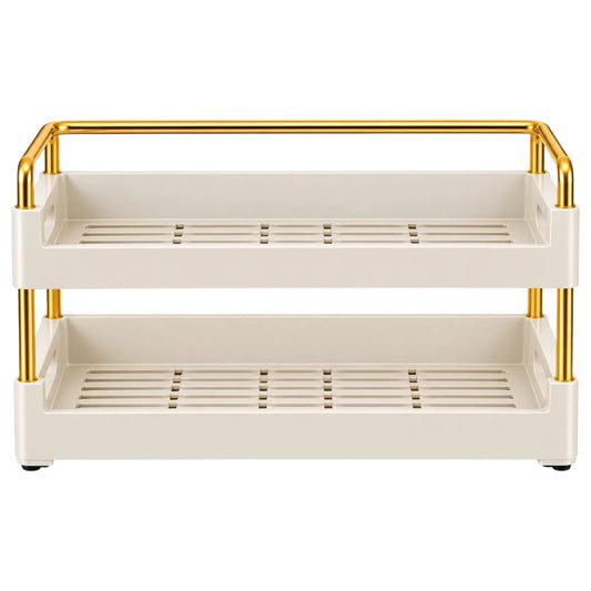 Drapi Premium Two Tier Kitchen Spice Organizer Rack Stand