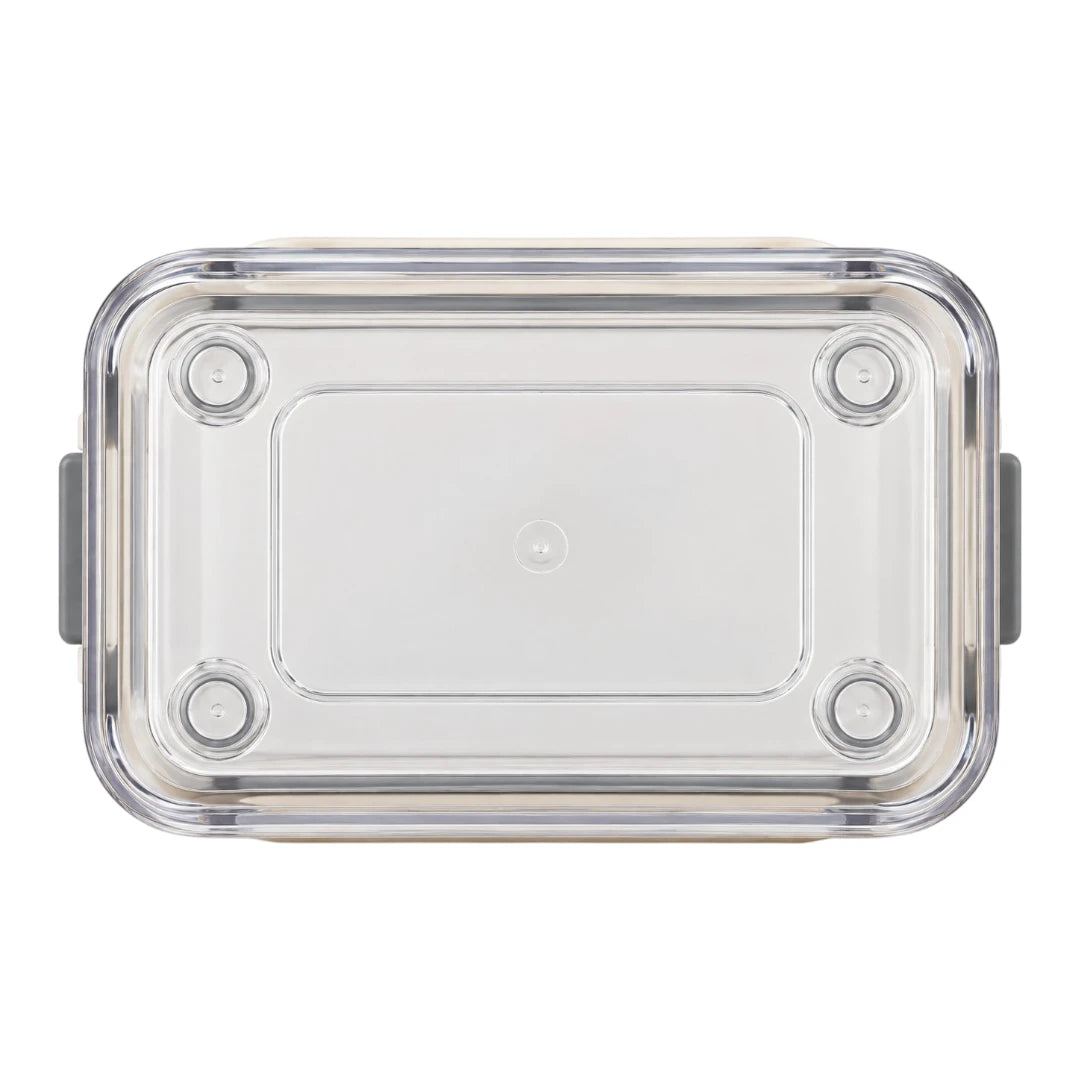 DRAPI Clear Kitchen Storage Container – 2.5L Pantry Organizer